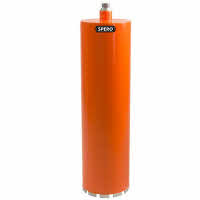 170mm Lichtegewicht Diamantboor Dunwandig R1/2 - Nat gebruik - lengte 400mm