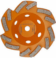 125mm  Komslijpschijf Beton M14 H=40mm