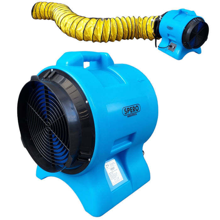 Axiaal vloerventilator 3740m3 - H SBL1001