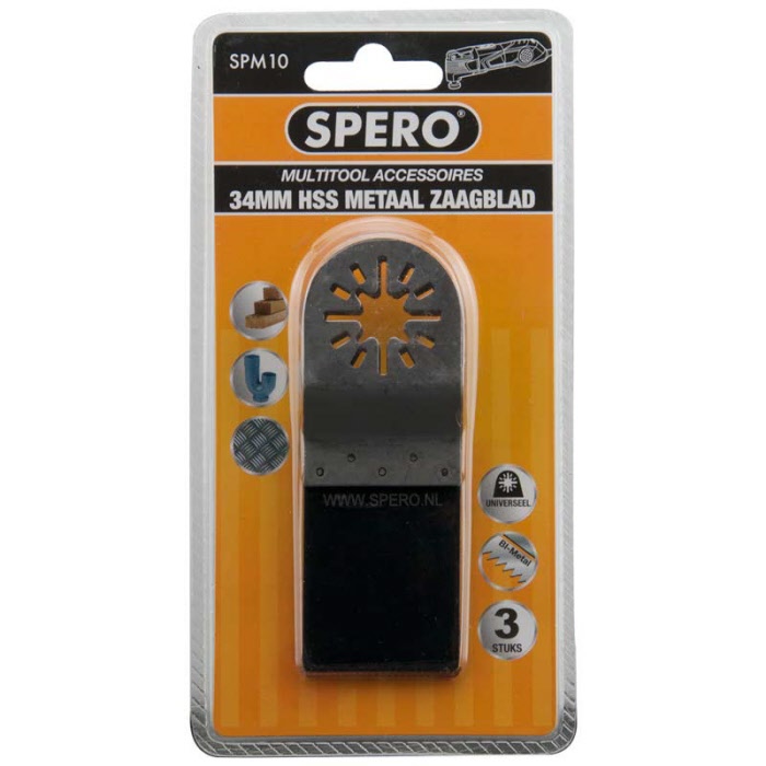 34mm HSS metaal multi tool zaagblad 3 stuks