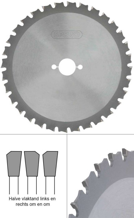 32T x 160mm metaal TCT zaagblad asgat 20mm | SPM-160-32-20