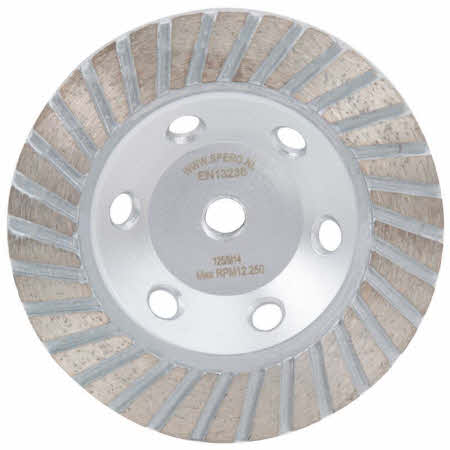 125mm FIJN Turbo Komslijpschijf Beton M14 H=40mm