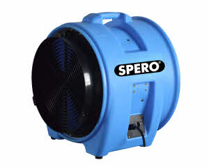 7560M3/H - Dia:410mm Axiaal Ventilator 830W 