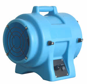 3900M3/H - Dia:300mm Axiaal Slang & Stofzak Ventilator 750W 