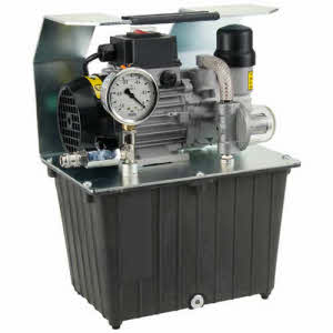 Vacuumpomp met 8ltr onderdruktank