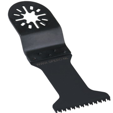 Multitool zaagblad met dubbele grove vertanding