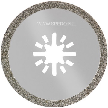 Spero multitool rond diamant zaagblad